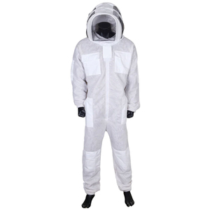 Abejas ventiladas de algodón 2024 de calidad superior que mantienen el traje personalizado para la protección profesional del apicultor a precio barato OEM - Product Image 4