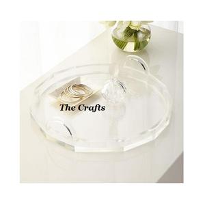 ถาดเสิร์ฟอาหารอะคริลิคทรงกลม สำหรับโรงแรมและใช้ในบ้าน ราคาสมเหตุสมผล - Product Image 1