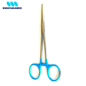 Pinzas Hemostáticas Innovamed 5.5 de Acero Inoxidable, Rectas y Curvas, con Bloqueo, Pinza Quirúrgica Reutilizable, Instrumento Manual - Product Image 3