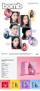 ILLIT - [ BOMB ] 3ème mini-album (version GLLIT) Album KPOP Best Seller en Corée - Product Image 3