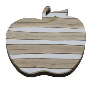 Tabla de cortar de madera Natural fresca con mango de Metal, tabla de quesos para carne y frutas, cubiertos personalizados, artículos para el hogar, verduras/queso - Product Image 2