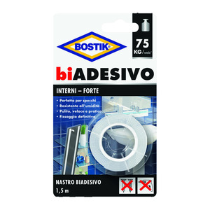 Nastro Biadesivo Bostik per Interni M.1,5x19mm - Product Image 1