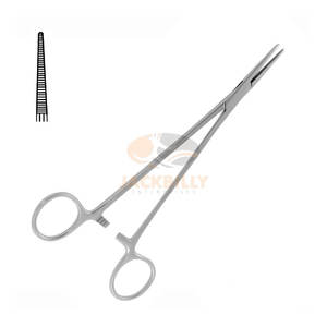 คีมหลอดเลือดแบบ Halsted คีมหนีบห้ามเลือดสำหรับการผ่าตัดแบบพรีเมี่ยม21.0ซม. เครื่องมือทางการแพทย์ควบคุมหลอดเลือด - Product Image 1