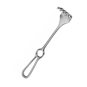 Retractor ISRAEL de la mejor calidad, 255mm, 10 ", forma profunda, 4 puntas, profundidad Roma, 39 mm de ancho, 40mm, Retractor quirúrgico Senn Miller - Product Image 2