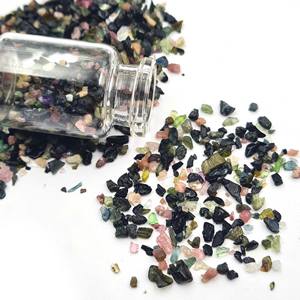 Pierre précieuse brute naturelle multi-tourmaline pour la fabrication et la découpe de bijoux, certifiée IGI, tailles variées - Product Image 2