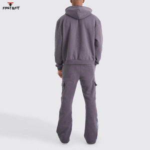 Vente à chaud vêtements de sport survêtements respirants en polyester vêtements de sport de haute qualité survêtement de couleur contrastée - Product Image 2