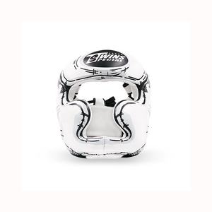 Protector de Cabeza Doble para Kickboxing Profesional, Ajustable, para Entrenamiento de Boxeo, Hecho de Cuero de Alta Calidad - Product Image 1