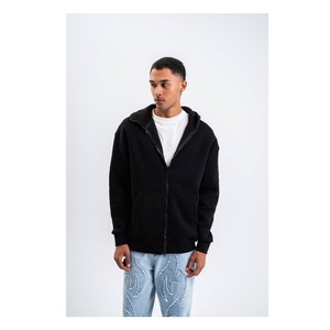 Sudaderas con capucha de talla grande para hombre, ropa de calle personalizada, sudadera bordada de gran tamaño con diseño impreso para niños - Product Image 1