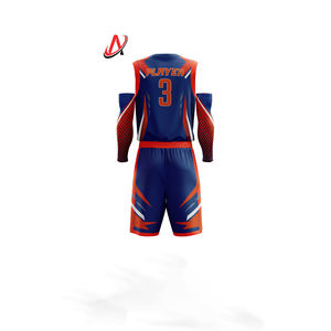 ชุดเครื่องแบบบาสเก็ตบอลแบบพลิกกลับได้ชุดบาสเก็ตบอลสำหรับผู้ชายชุดกีฬาฤดูร้อนดีไซน์ล่าสุดมีขนาด4XL โลโก้ - Product Image 4