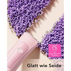 Afeitadora Eléctrica para Mujer con Cabezal de Cuchilla de Cerámica Reemplazable, Recortadora para Zonas Íntimas, Depiladora Corporal - Product Image 5