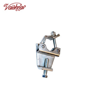 Pince de poutre en argent britannique de 48.3mm, coupleur de gravier pour tube en acier - Product Image 5