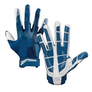 Wholesale Synthetic Leather Silicone Coating Great Grip Anti-Slip Adult Youth <b>Kids</b> American <b>Football</b> Receiver <b>Gloves</b> - Product Image 4