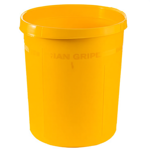 ถังขยะโพลีโพรพิลีนสีเหลือง HAN GRIP 18 ลิตร ขนาด 31.2 x 35 ซม. 1 ช่องแยกประเภท ขนาด 35 x 31.2 x 35 ซม. - Product Image 3