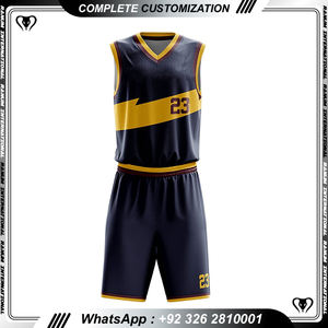 Uniforme de práctica de baloncesto reversible para jóvenes, barato, para hombre - Product Image 2
