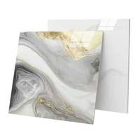 Carreaux de sol en céramique de marbre en porcelaine de qualité supérieure 60x60 pour une utilisation intérieure dans la salle de bain, le salon