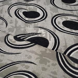 Tela tejida Jacquard de poliéster impermeable de alta calidad para tapicería de sofá y muebles patrón teñido de hilo transpirable - Product Image 3