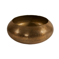 Ensemble de 3 pots de jardin design modernes faits à la main en fer, acier, cuivre et bois, personnalisables, pour l'intérieur et l'extérieur, décoration de la maison