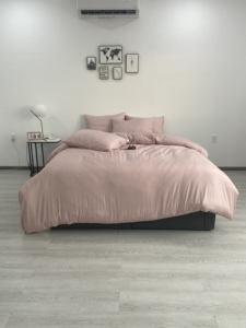 ENSEMBLE DE LITERIE TENCEL JACQUARD NJ6803 design luxueux et sophistiqué, adapté à tout espace de chambre sûr pour la santé des utilisateurs - Product Image 3