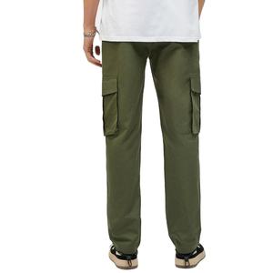 2023 hommes Street-wear 100% coton multicolore multi-poches conception confortable quantité minimale de commande bas pantalon Cargo pantalon pour homme respirant - Product Image 2