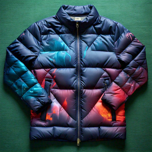 Nouvelle mode 2028 : Vestes matelassées d'hiver personnalisées par sublimation, élégantes et tendance, avec fermeture éclair, vente en gros - Product Image 4