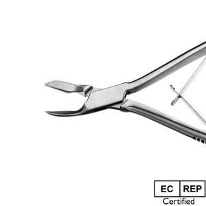 Grado médico 410 Acero inoxidable japonés Manual hueso Rongeur CE certificado ISO13485 Instrumento quirúrgico ortopédico duradero bajo - Product Image 6