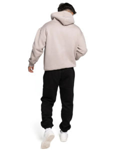 Sweat-shirts à capuche en molleton délavé à l'acide pour hommes, 100 % coton respirant, avec logo personnalisé, manches longues, nouveau design, best-seller - Product Image 2