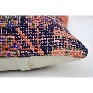 Multicolor Bohemian Wool <b>Pillow</b> 12x12 Inch Patchwork Kantha Decorative Cushion Vintage Embroidered Print for Home Floor Use - Product Image 4