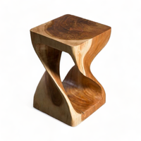 Tabouret Ottoman en Bois Moderne Personnalisé Fait Main Créatif Pas Cher pour Salon Intérieur/Extérieur