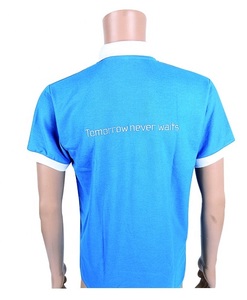 Polo d'été en coton biologique brodé Oem Service personnalisé de haute qualité pour hommes - Product Image 2