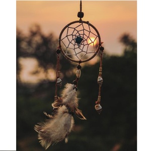 Nhiều màu Boho Dream Catcher <span class=keywords><strong>macrame</strong></span> tường treo thiết kế hiện đại thông tư dọc mô hình tường trang trí nội thất cho nhà giá rẻ - Product Image 5