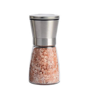 เกลือสีชมพูหิมาลัยขวดแก้วพร้อมเครื่องบดสแตนเลส - Product Image 2