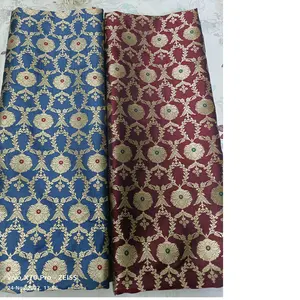 custom made brocade silk fabrics in assorted designs ideal for resale to fabric stores and suitable for home decoration stores