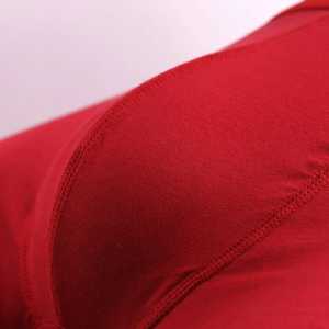 Calzoncillos y Bóxers de cintura elástica de tiro alto para hombre, ropa interior transpirable de secado rápido, tejido de punto de fibra de Bambú - Product Image 4