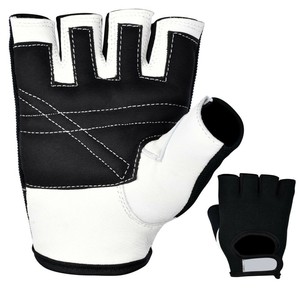 NOUVEAU Gants de musculation et cyclisme demi-doigts avec support de poignet, personnalisables, unisexes, en cuir, séchage rapide, pour fitness et gym - Product Image 4