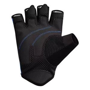 Gants de cyclisme et de musculation unisexes en PU respirant à demi-doigts avec sangle de poignet réglable et antidérapants – Vente en gros - Product Image 3