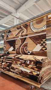 Alfombras Turcas Modernas de Polipropileno Tejidas a Máquina, Alfombras de Yute de Alta Calidad Resistentes a las Manchas, de Pelo Alto, Abstractas, para Dormitorio - Product Image 2