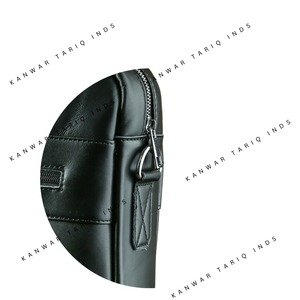 Cartera plegable de lujo de cuero genuino para hombres y mujeres Estilo corto delgado con hebillas de cinturón Monedero de cuero real - Product Image 4