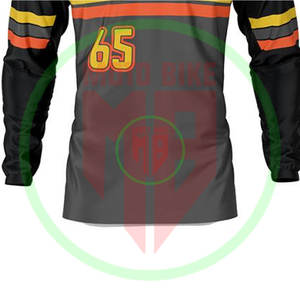 Camiseta de Motocross para Hombre, Precio al por Mayor, Manga Larga, 100% Poliéster, Secado Rápido, Transpirable - Product Image 4