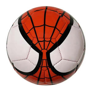 Balón de Fútbol Personalizable con Diseño de Spiderman, Talla 5, Termosellado, Material de PVC y Goma, con Logotipo Único - Product Image 1
