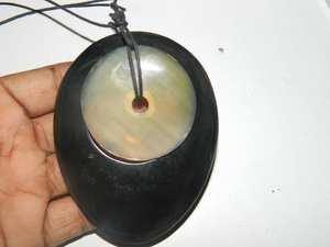 Collar de Cuerno de Búfalo Natural de Alta Calidad para Mujer, Cadena Larga, Joyería de Moda, Estilo Bohemio, Hecho a Mano - Product Image 5