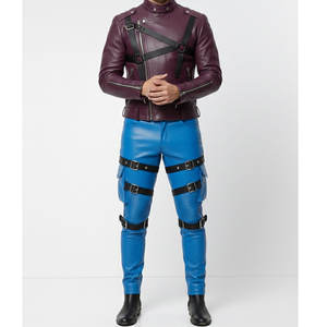 Combinaison de moto en cuir avec boucle Adventure Track pour homme, équipement de protection pour sports extrêmes, résistante aux chocs - Product Image 1