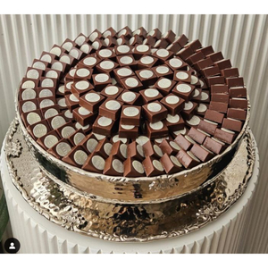 Cuencos decorativos de estilo moderno para servir chocolate, metal Premium con acabado de espejo, cuenco de chocolate, porciones para dulces o dulces - Product Image 1