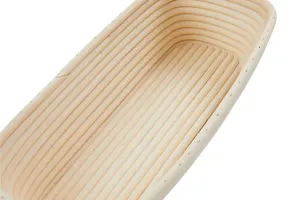 Cesta de prueba de pan de pulpa de madera de ratán hecho a mano Vintage, utensilios para hornear Brotform de bajo costo, masa para hornear, panaderías, accesorios de cocina, pasteles - Product Image 5