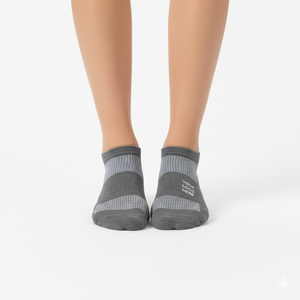 Baskets d'athlétisme respirantes pour hommes de grande taille, en coton doux d'été, logo uni invisible, corps ciré en silicone antibactérien - Product Image 3