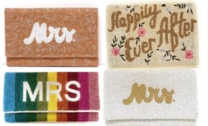 Handmade Luxury Women's Glitter <b>Sequin</b> Embroidered Beaded Clutch Handbag for Weddings Parties Banquets - Product Image 2