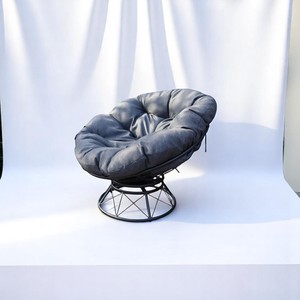Modern Design Poly Rattan Swivel <b>Chair</b> with Cushion Fast Delivery Garden <b>Swing</b> <b>Chair</b> for <b>Outdoor</b> Furniture for Patio <b>Swings</b> - Product Image 6