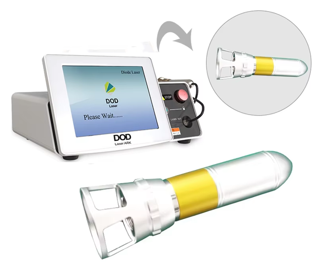 Portable Desktop Multi-Function Dual Wavelength 980nm 1470nm Diode Laser Beauty Machine for Pain Relief Physiotherapy
