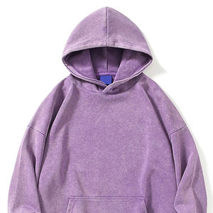 Nuevo Diseño, Sudadera con Capucha para Hombre, Lavado Ácido, Impresión Digital, Tela de Felpa, MOQ Bajo, Colores Personalizados Disponibles, Venta al Por Mayor - Product Image 5