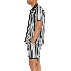 2024 dernier Style personnalisé respirant grande taille été léger hommes Nylon/Polyester genou longueur Shorts ensemble - Product Image 3