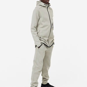 Dernier modèle de survêtement personnalisé pour garçon, survêtement coupe ajustée à superposition, jogging, gym, fermeture éclair sur mesure - Product Image 1